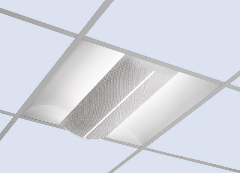 Concept SR T5 semi-recessed direct/indirect fluorescent